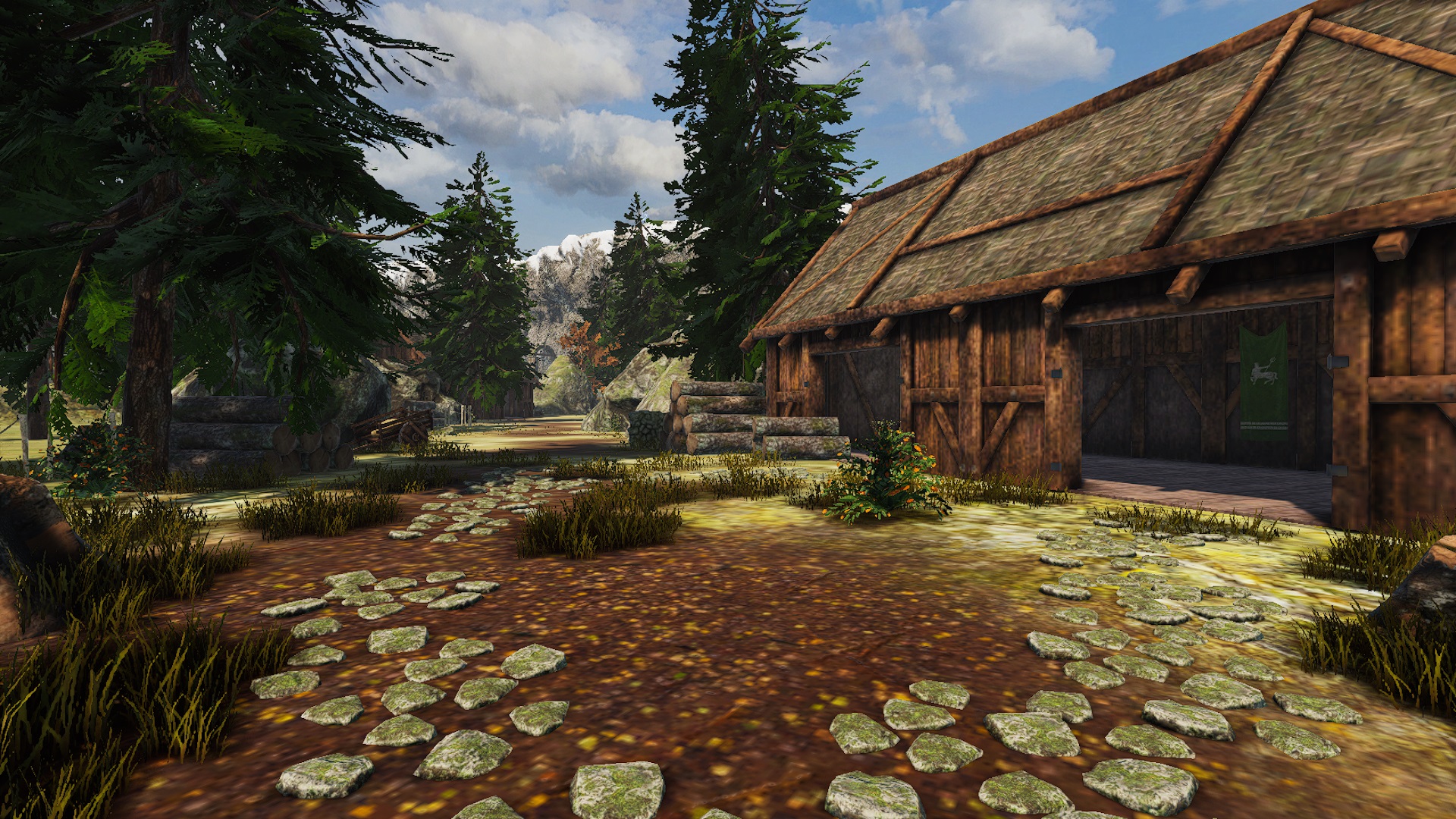 The road around VulcanVerse is called the Sacred Way